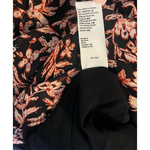 Free People Sun‎ Up Floral Shift Lined Mini Dress Small - Picture 6 of 6